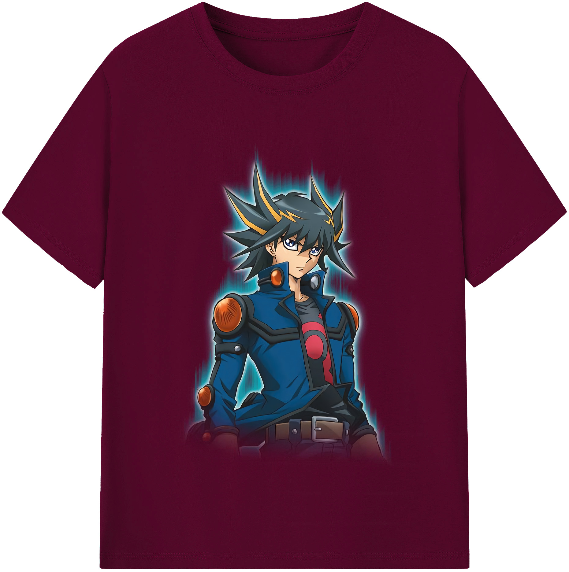 （画像用） 遊☆戯☆王 Yu-Gi-Oh! レディースカジュアルプリントTシャツ（綿100％）